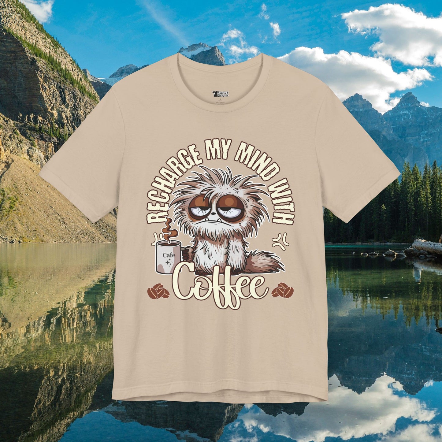 Recharge My Mind With Coffee T-Shirt