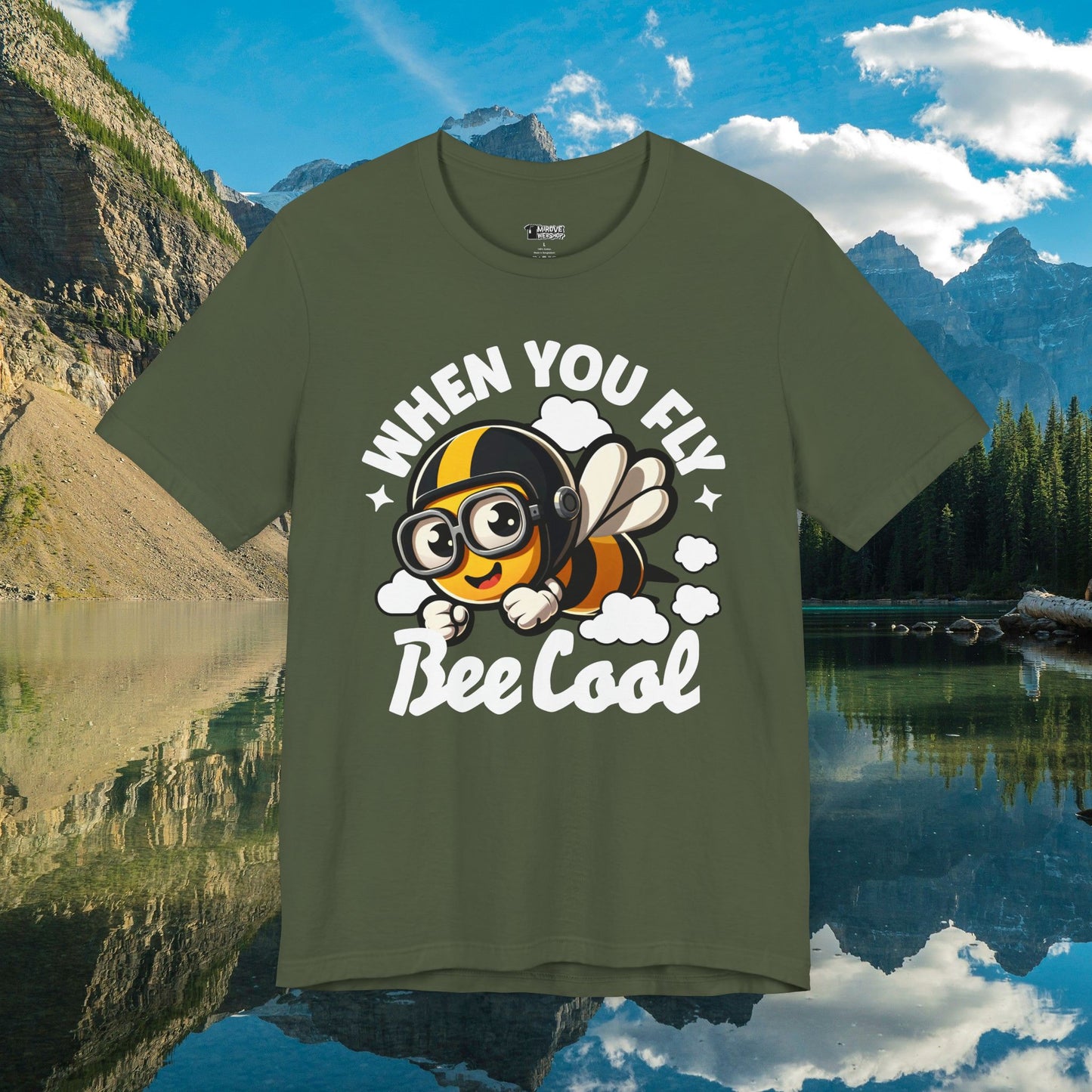 Cute Flying Bee T-Shirt