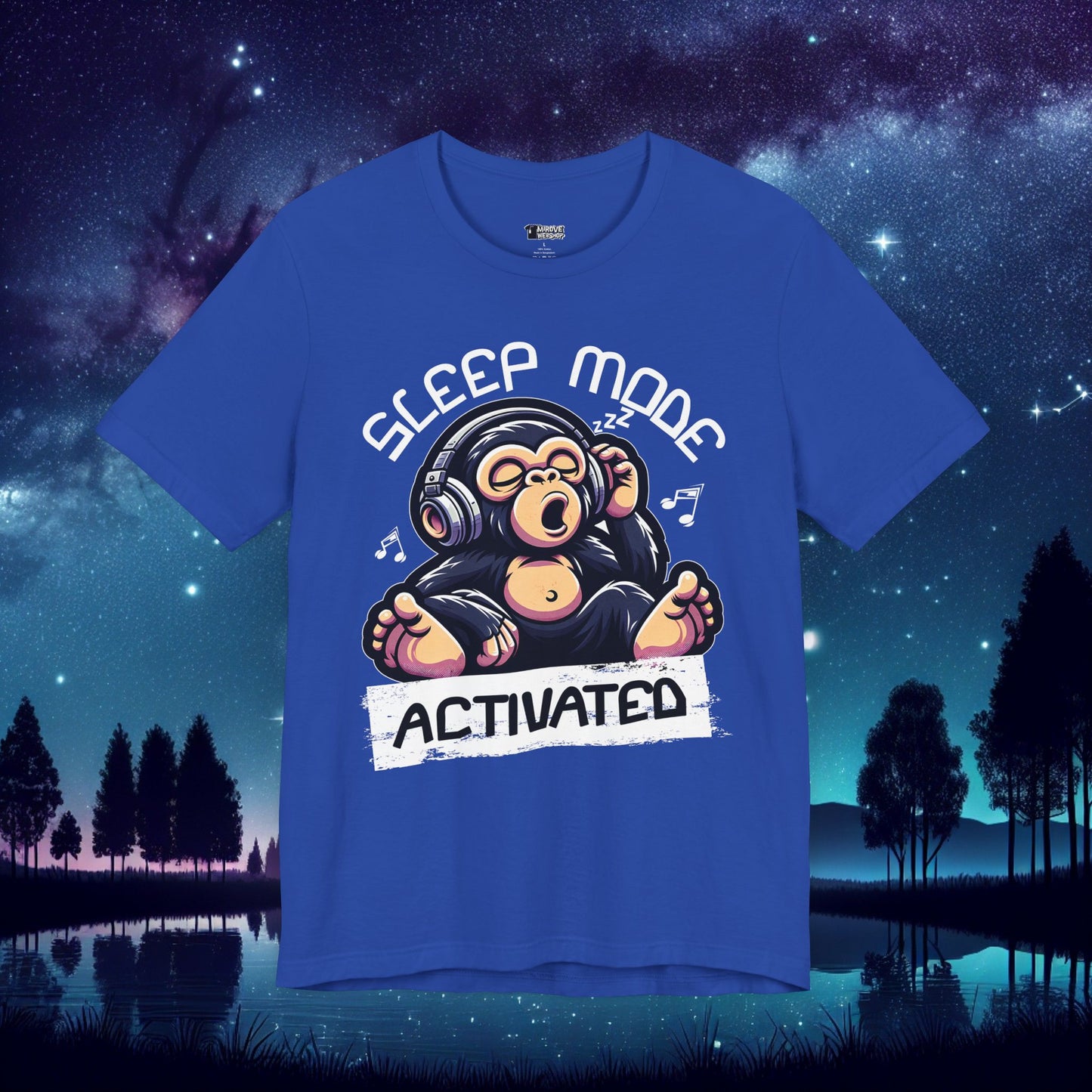 Musical Sleep Mode Activated T-Shirt