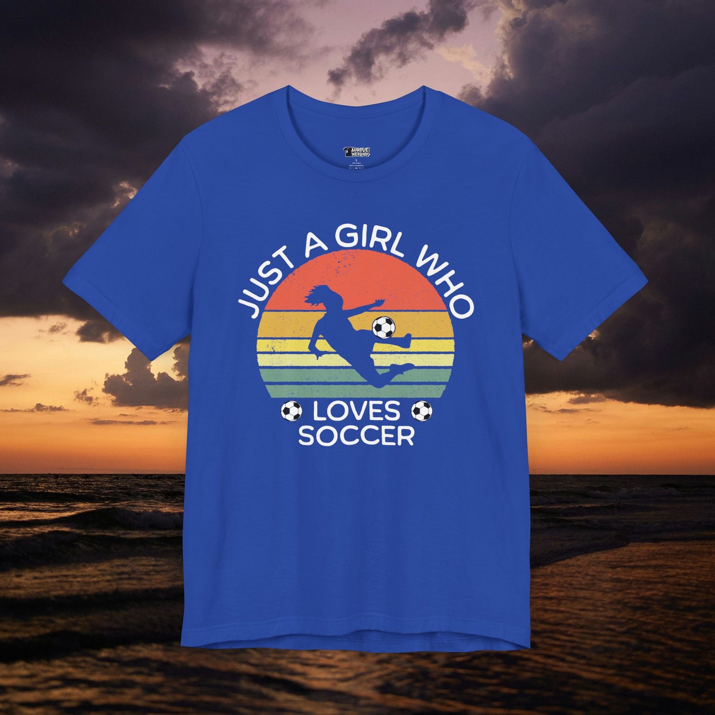 Women's Soccer Team Scissor Kick T-Shirt