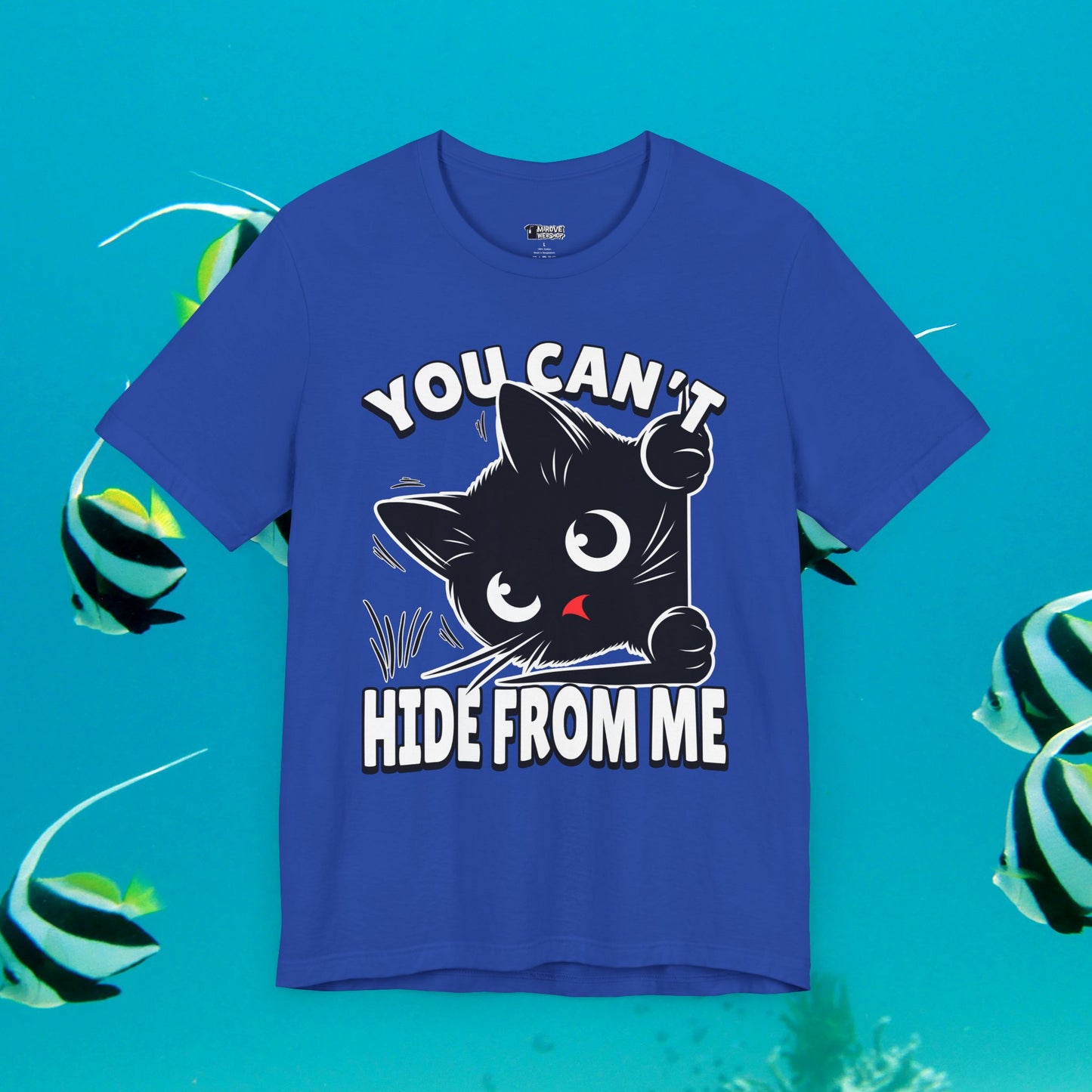 Crafty Detective Inspector Cat T-Shirt