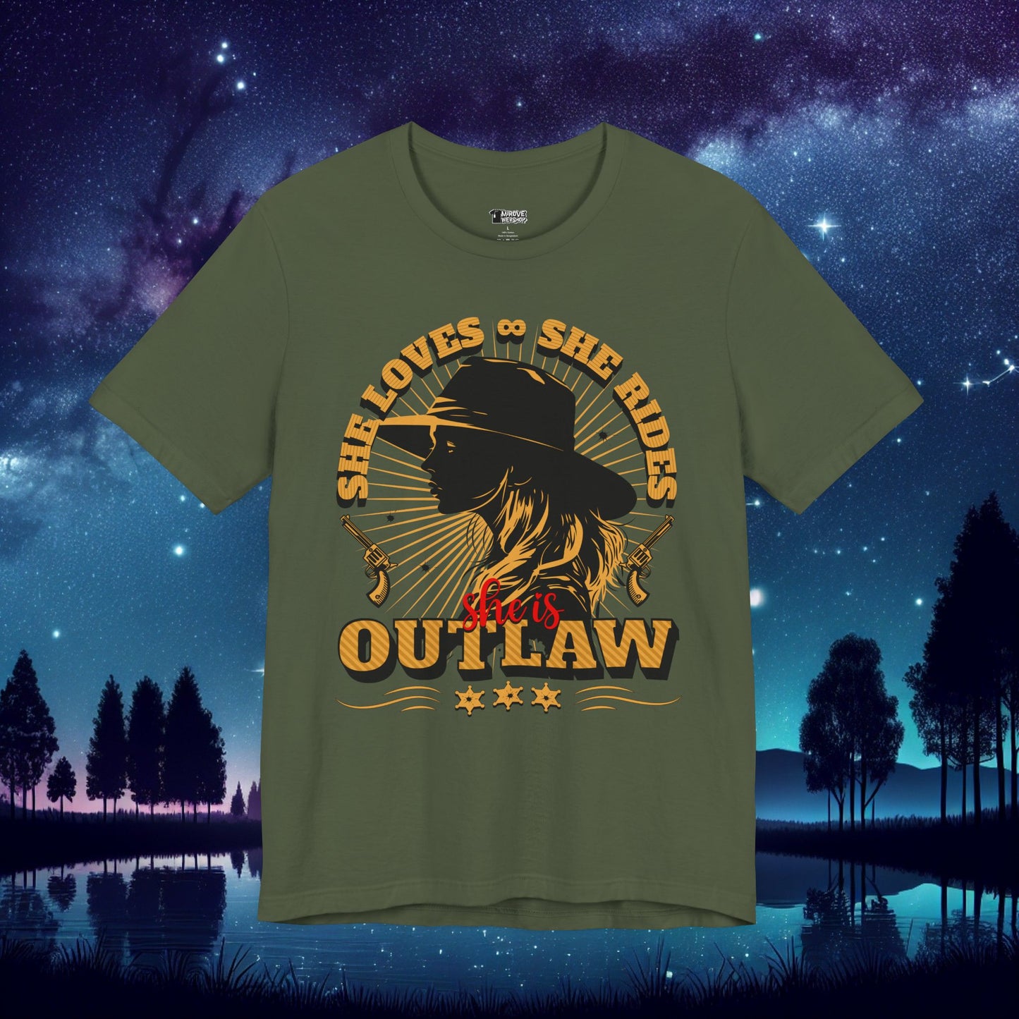 Outlaw Cowgirl T-Shirt