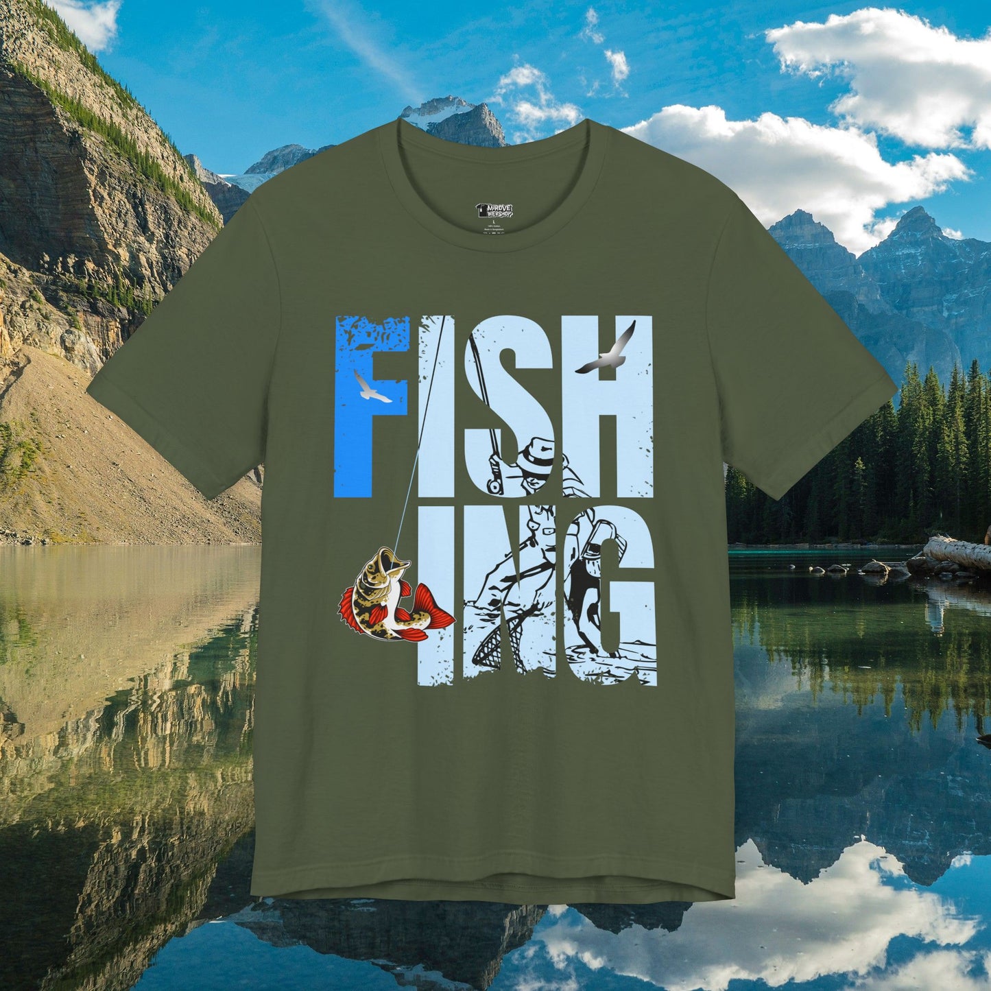 Angling Fishing Lover's T-Shirt