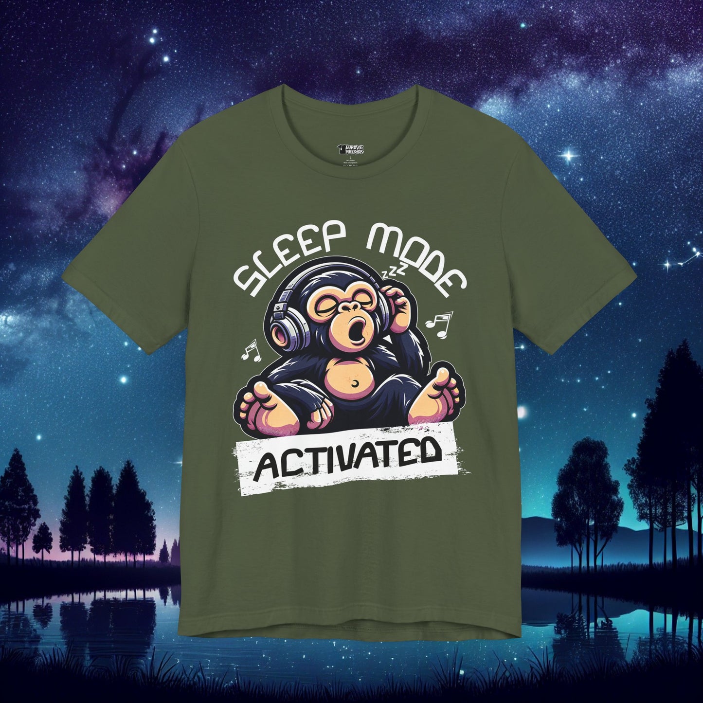 Musical Sleep Mode Activated T-Shirt