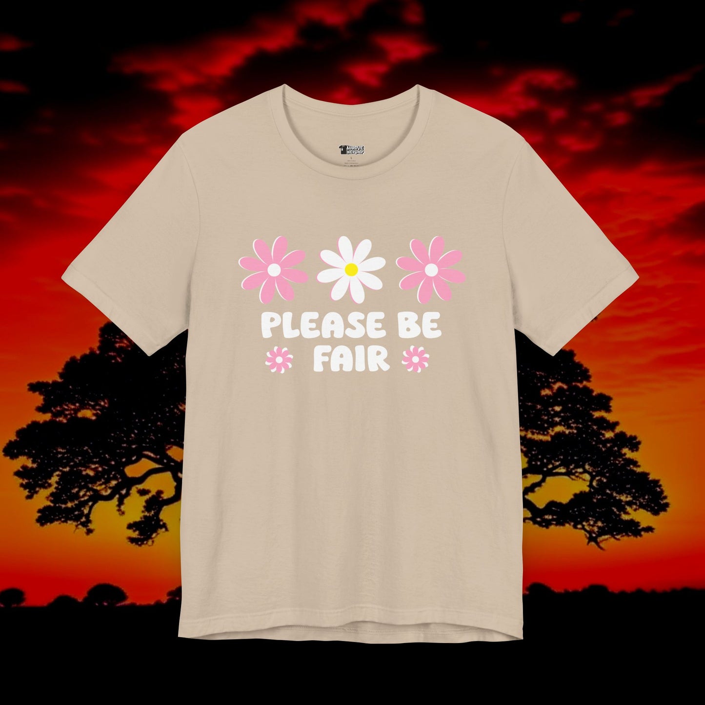 Beautiful Blossom Please Be Fair T-Shirt