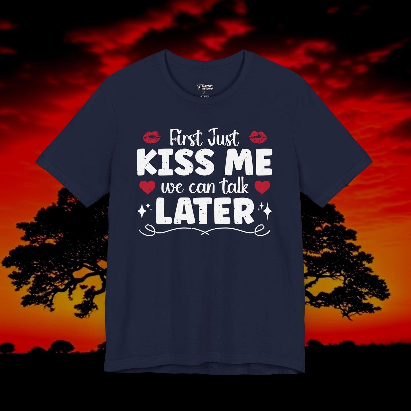 Funny Kiss Me More Baby T-Shirt