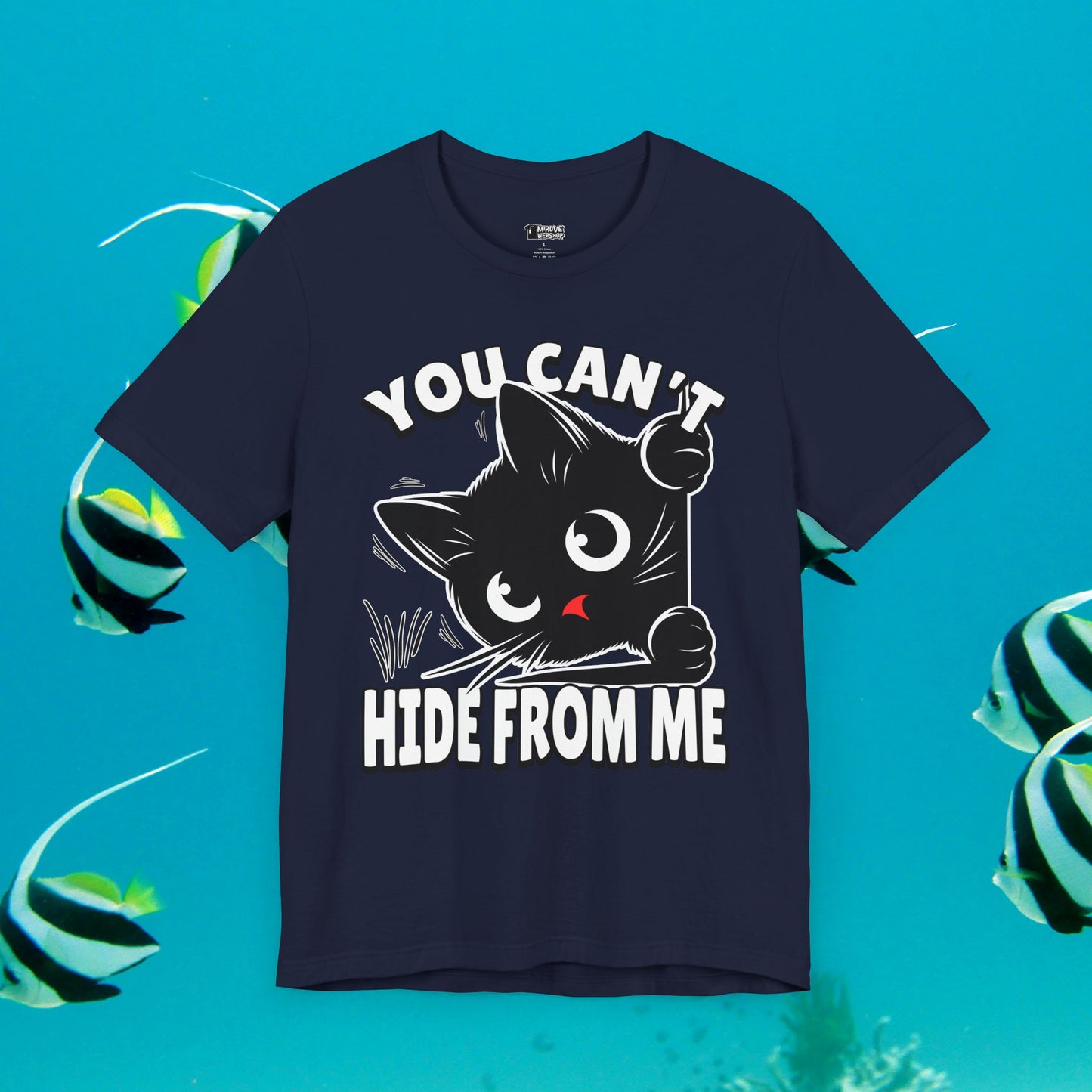 Crafty Detective Inspector Cat T-Shirt