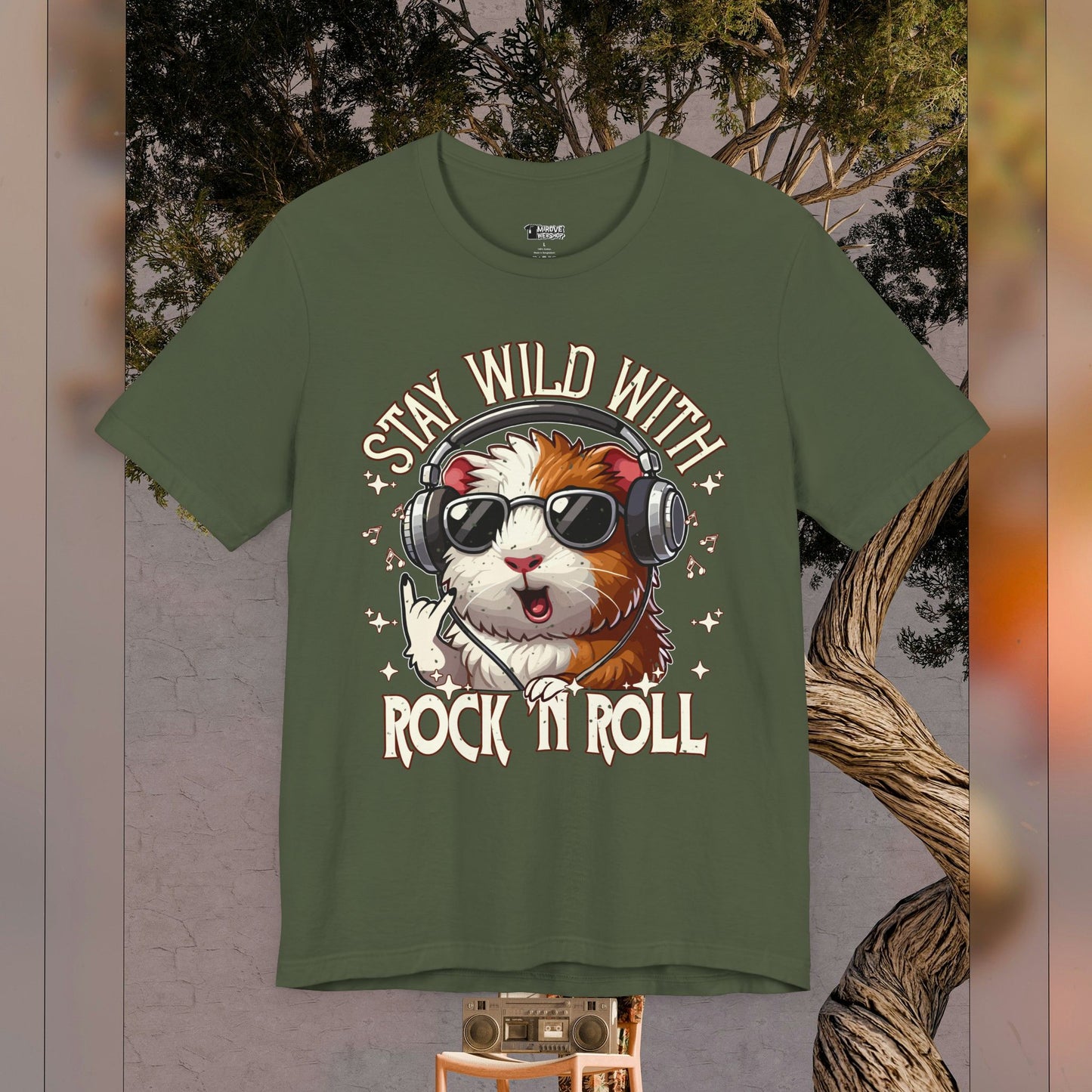 Stay Wild with Rock 'n Roll T-Shirt