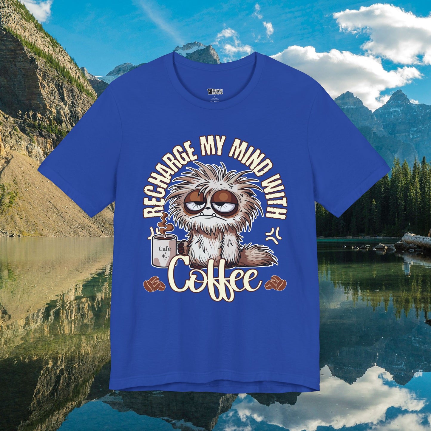 Recharge My Mind With Coffee T-Shirt