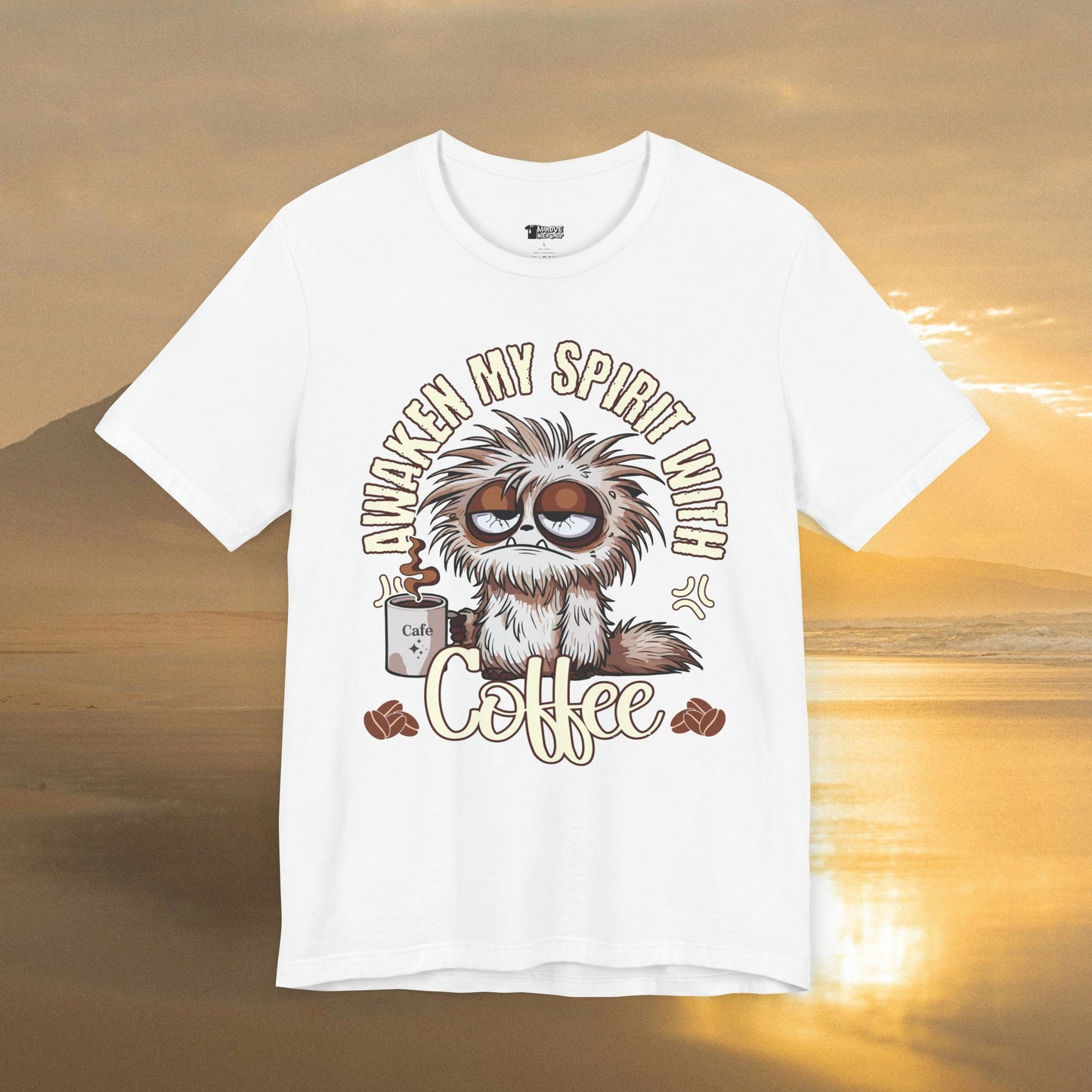 Awaken My Spirit With Coffee T-Shirt