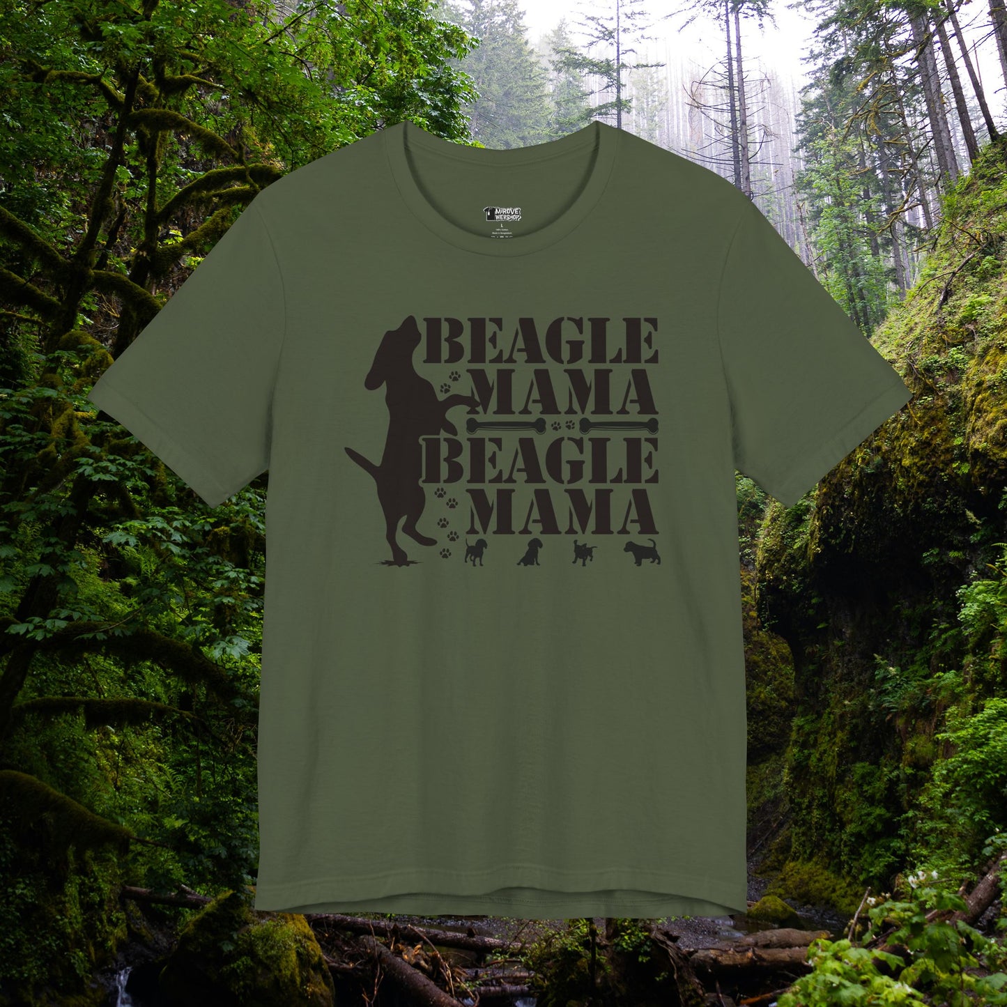 Beagle Dog Mama T-Shirt