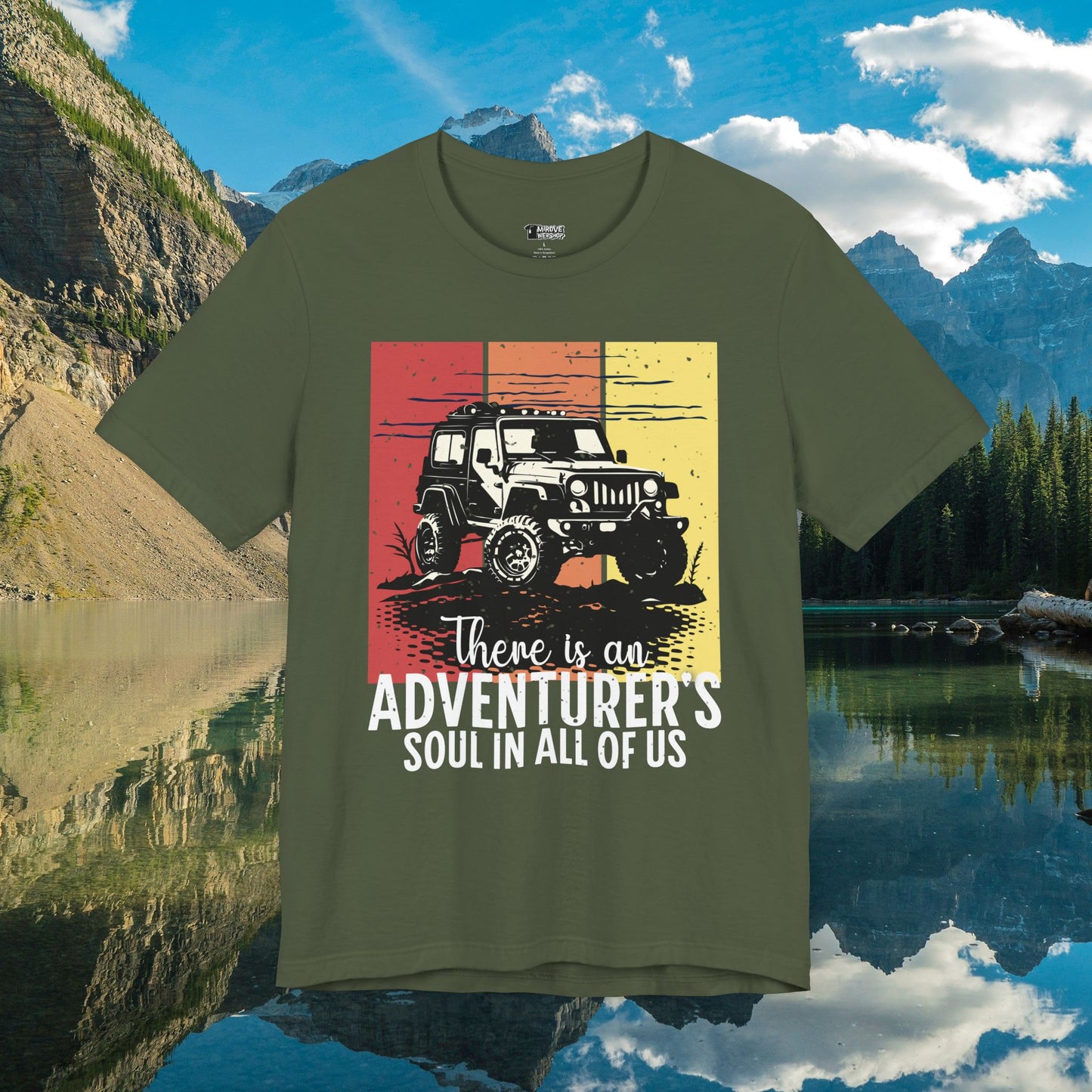 Vintage Style Wild Off-Road Adventure T-Shirt