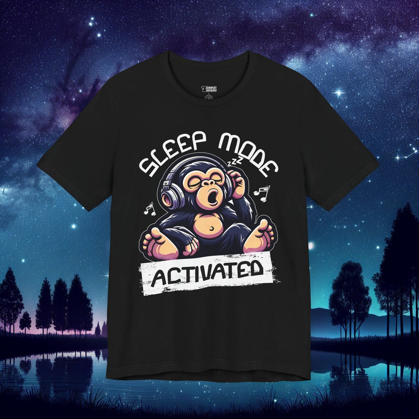 Musical Sleep Mode Activated T-Shirt