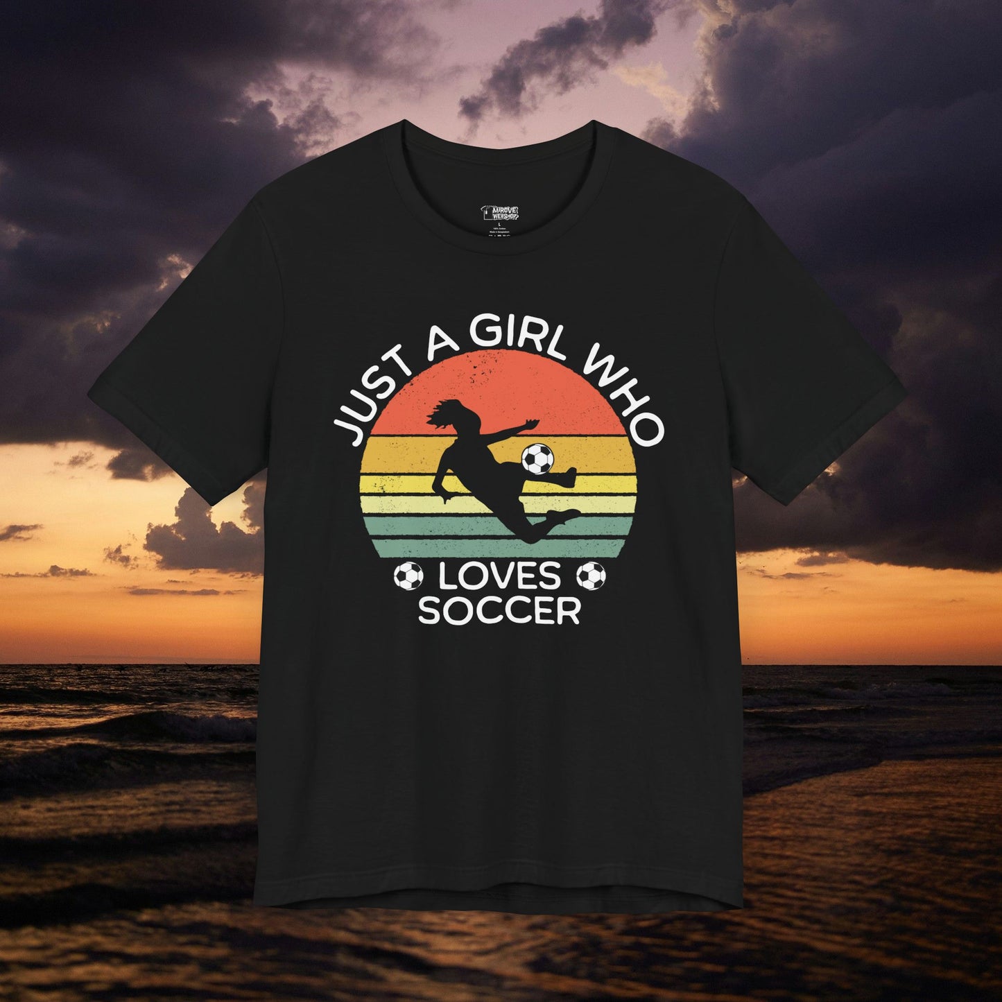 Women's Soccer Team Scissor Kick T-Shirt