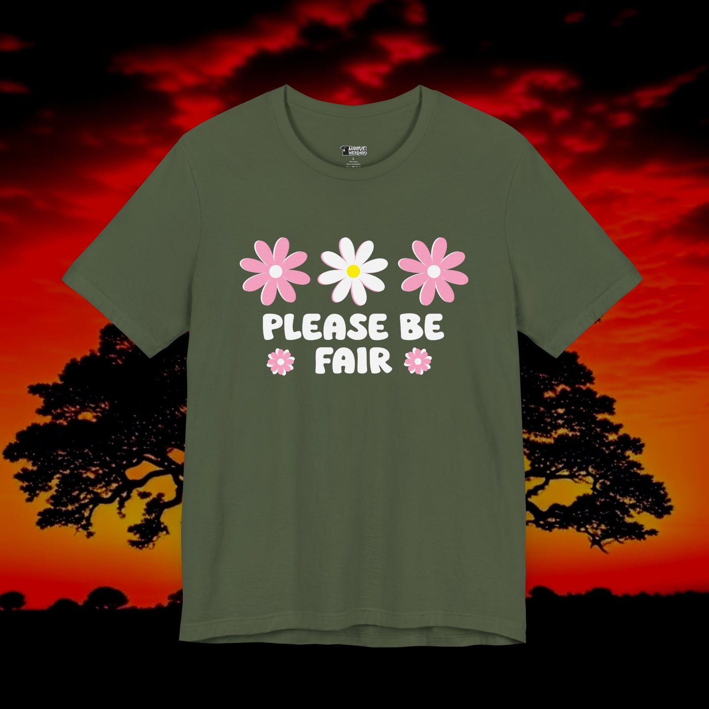 Beautiful Blossom Please Be Fair T-Shirt