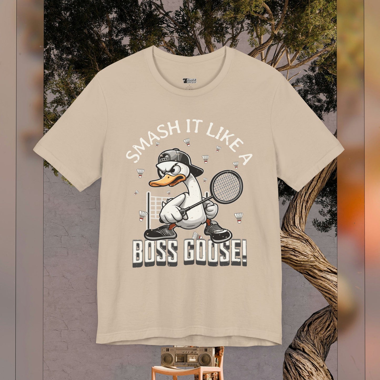 Badminton Boss Goose T-Shirt