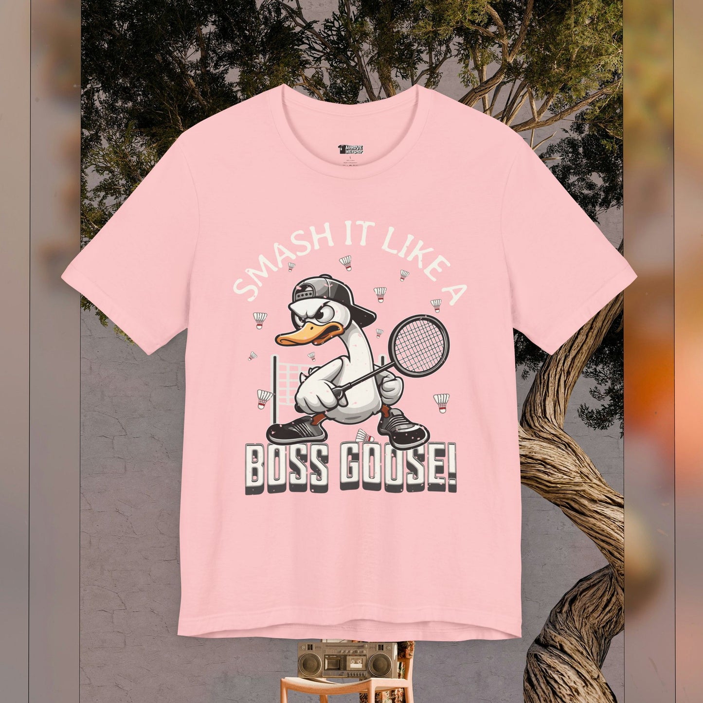 Badminton Boss Goose T-Shirt