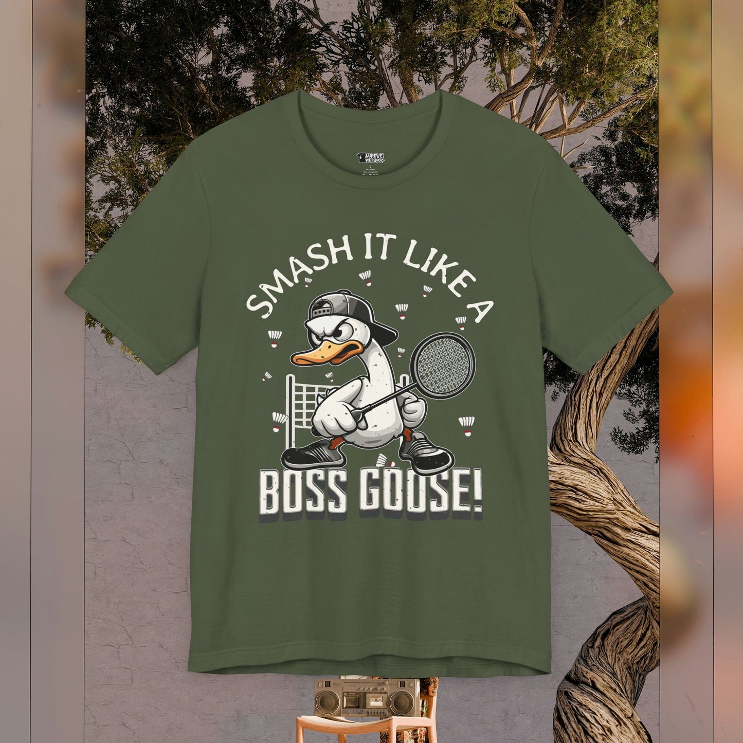 Badminton Boss Goose T-Shirt