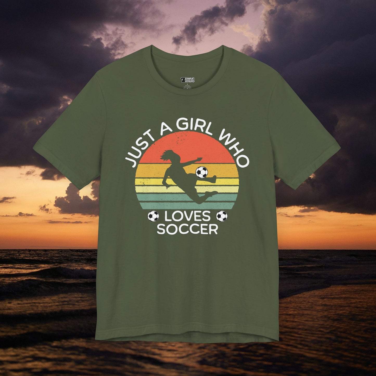 Women's Soccer Team Scissor Kick T-Shirt