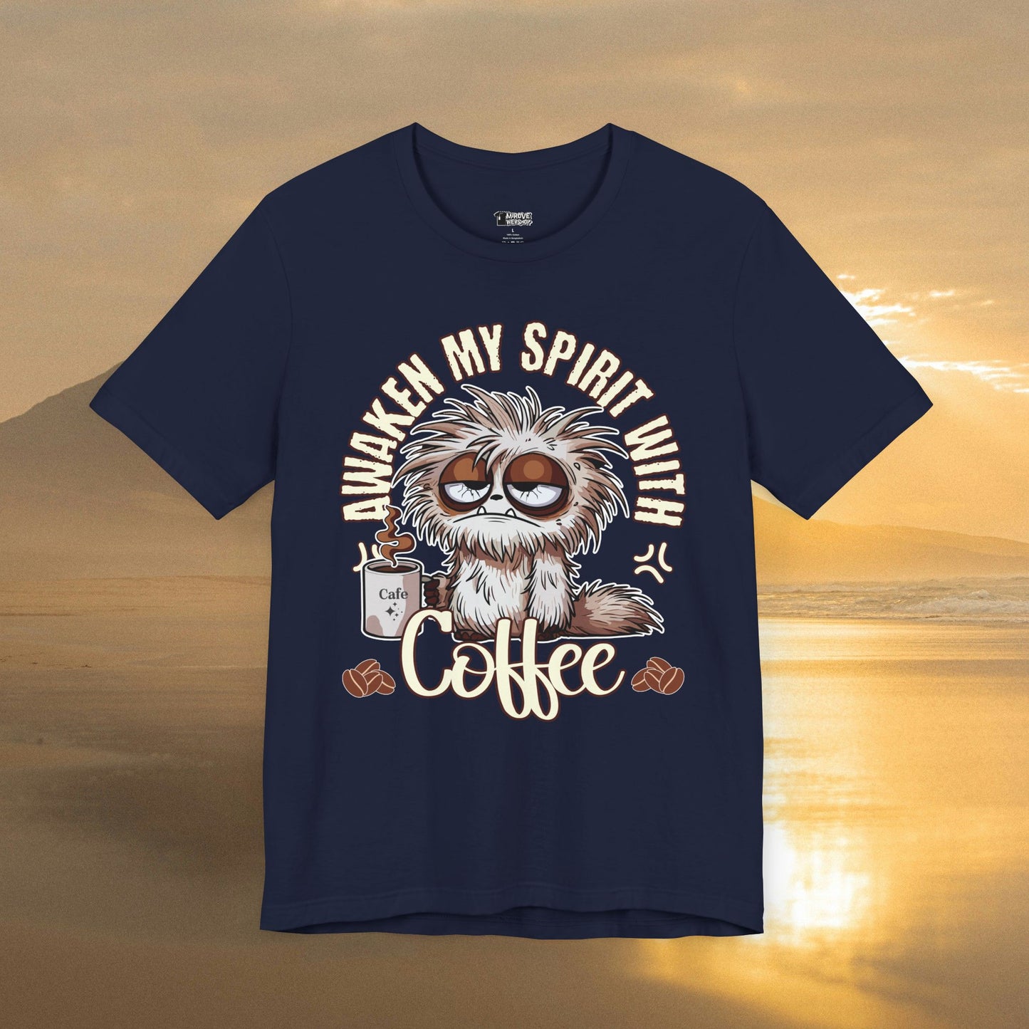 Awaken My Spirit With Coffee T-Shirt