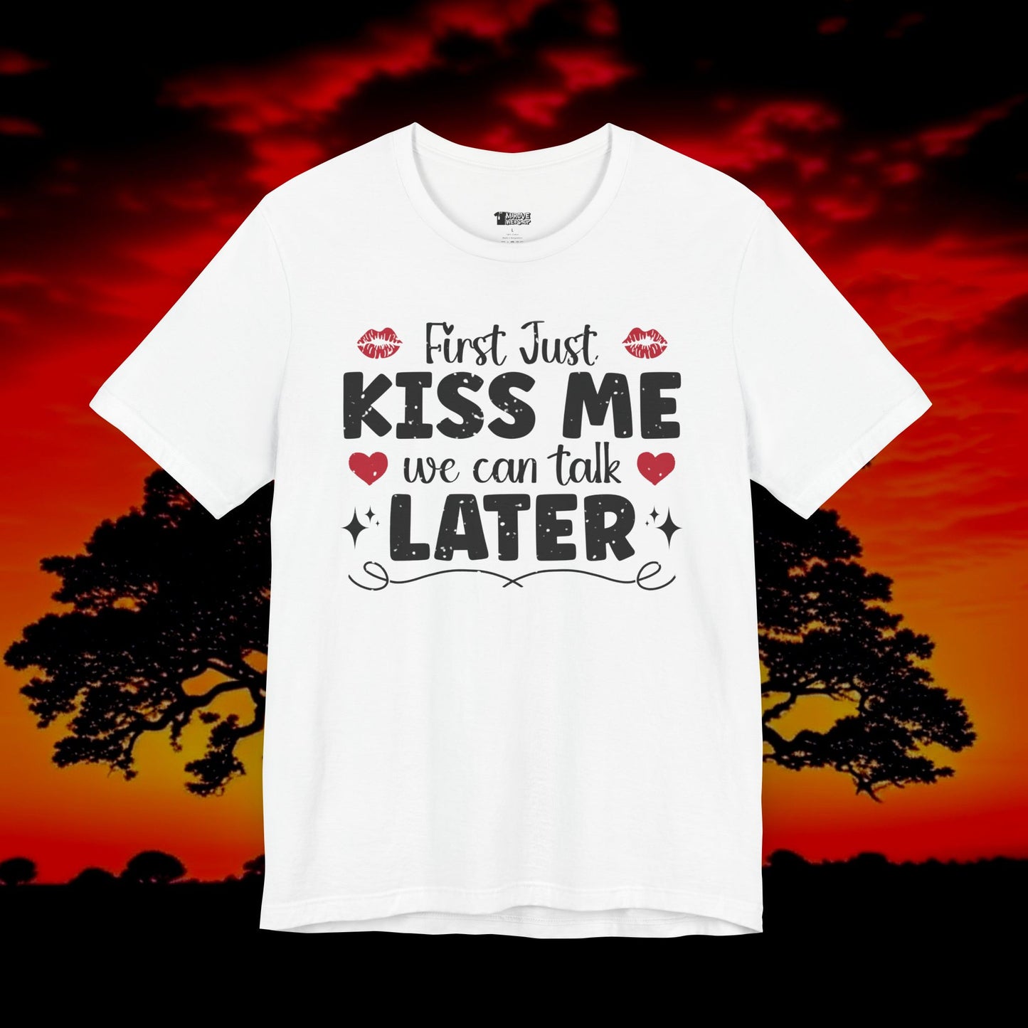 Funny Kiss Me More Baby T-Shirt