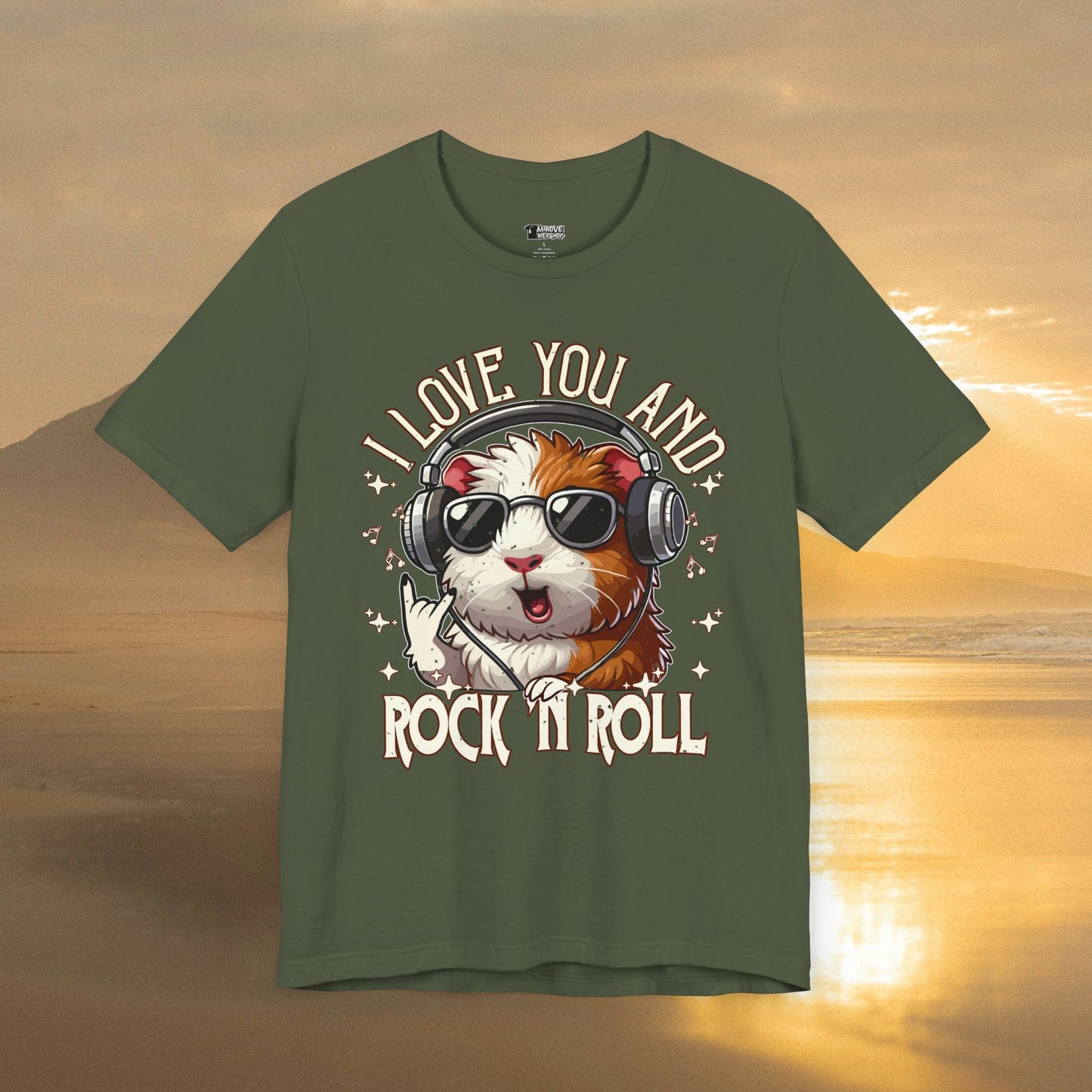 I Love You and Rock 'n Roll T-Shirt