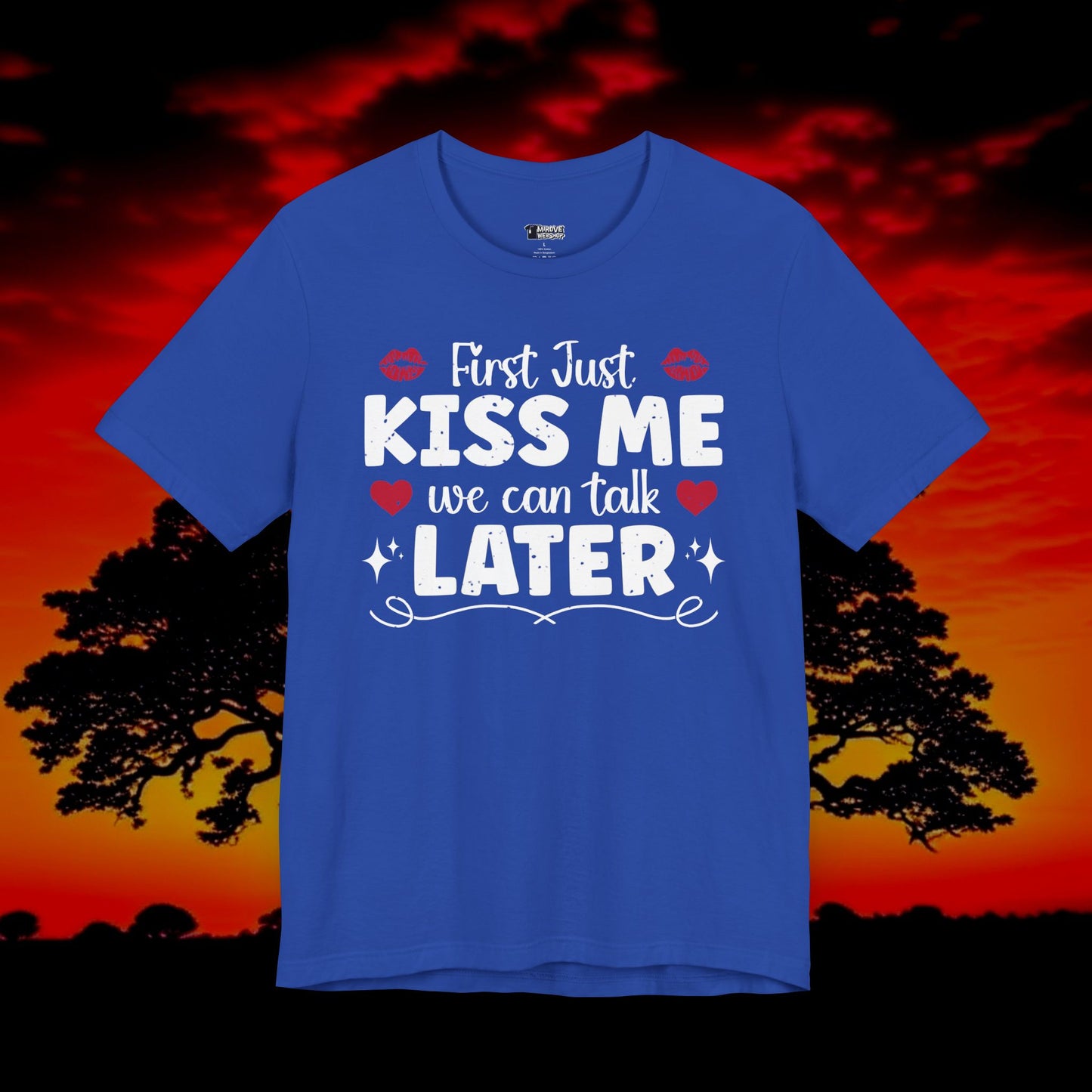 Funny Kiss Me More Baby T-Shirt