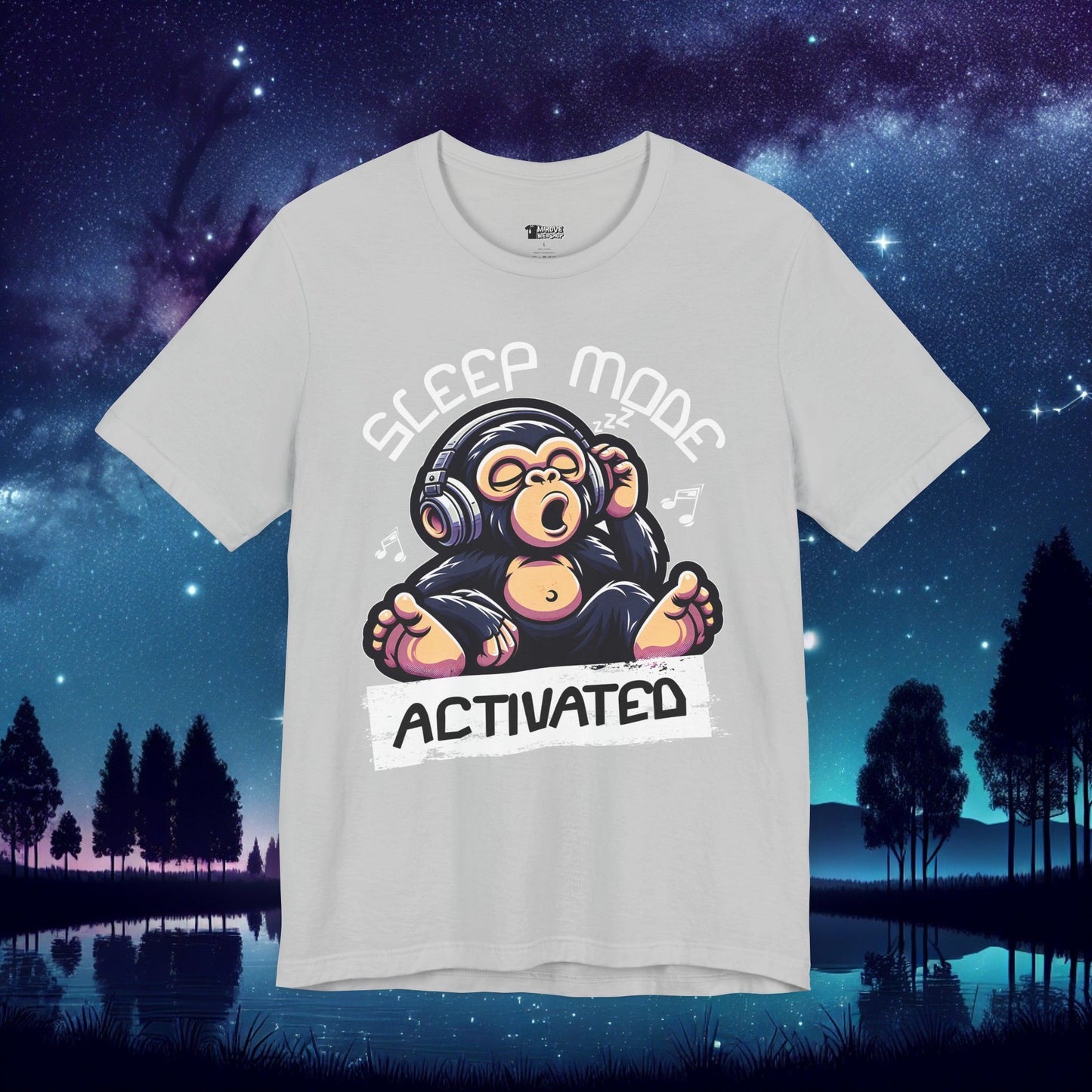 Musical Sleep Mode Activated T-Shirt