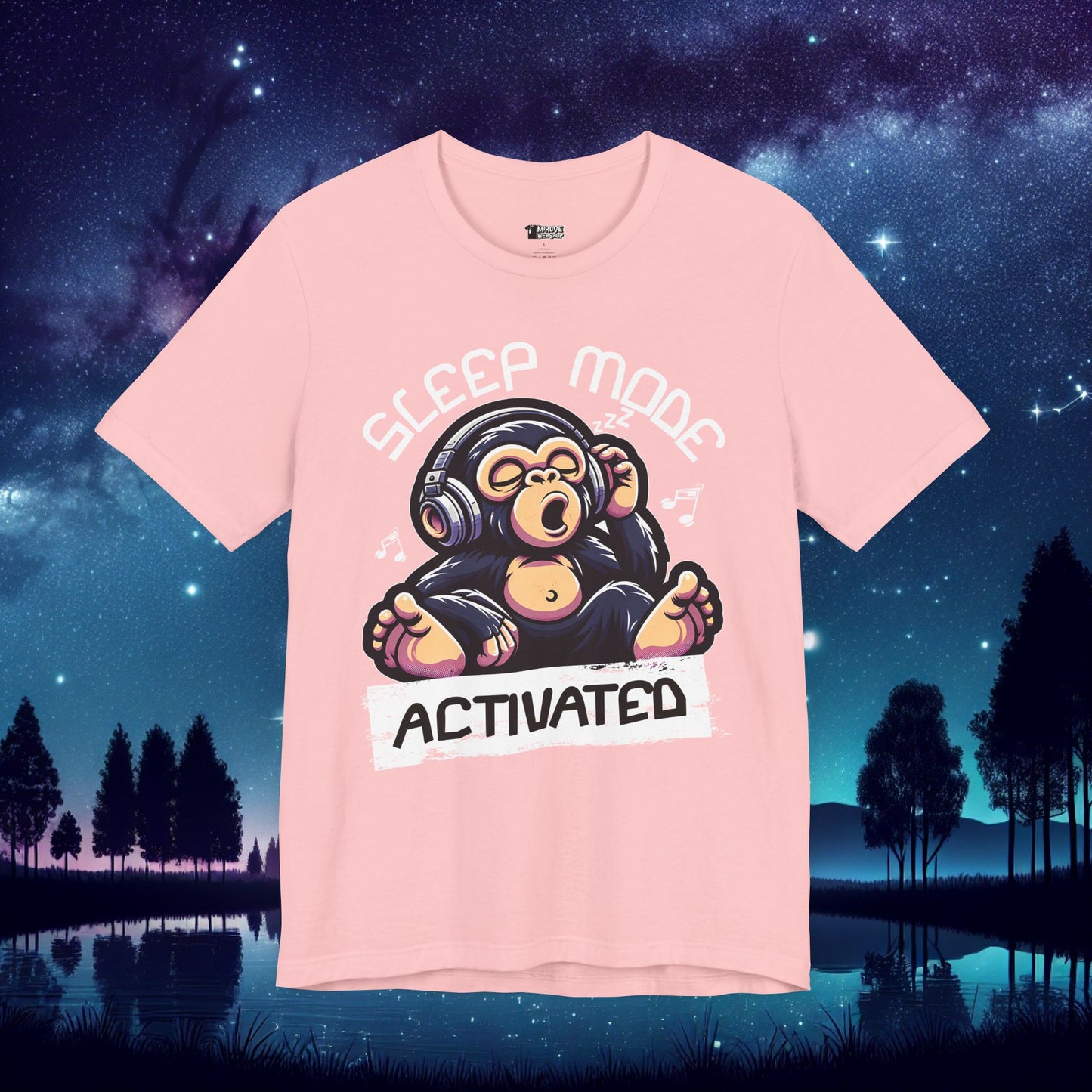 Musical Sleep Mode Activated T-Shirt