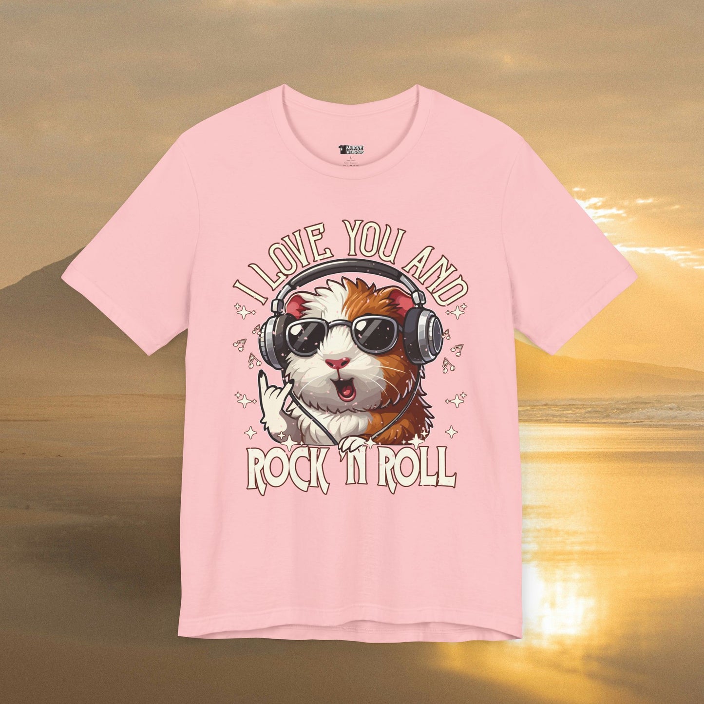 I Love You and Rock 'n Roll T-Shirt