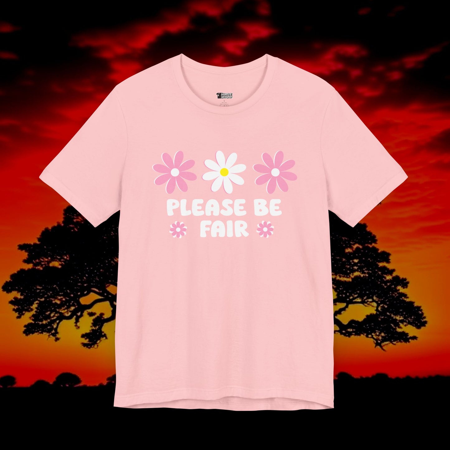 Beautiful Blossom Please Be Fair T-Shirt