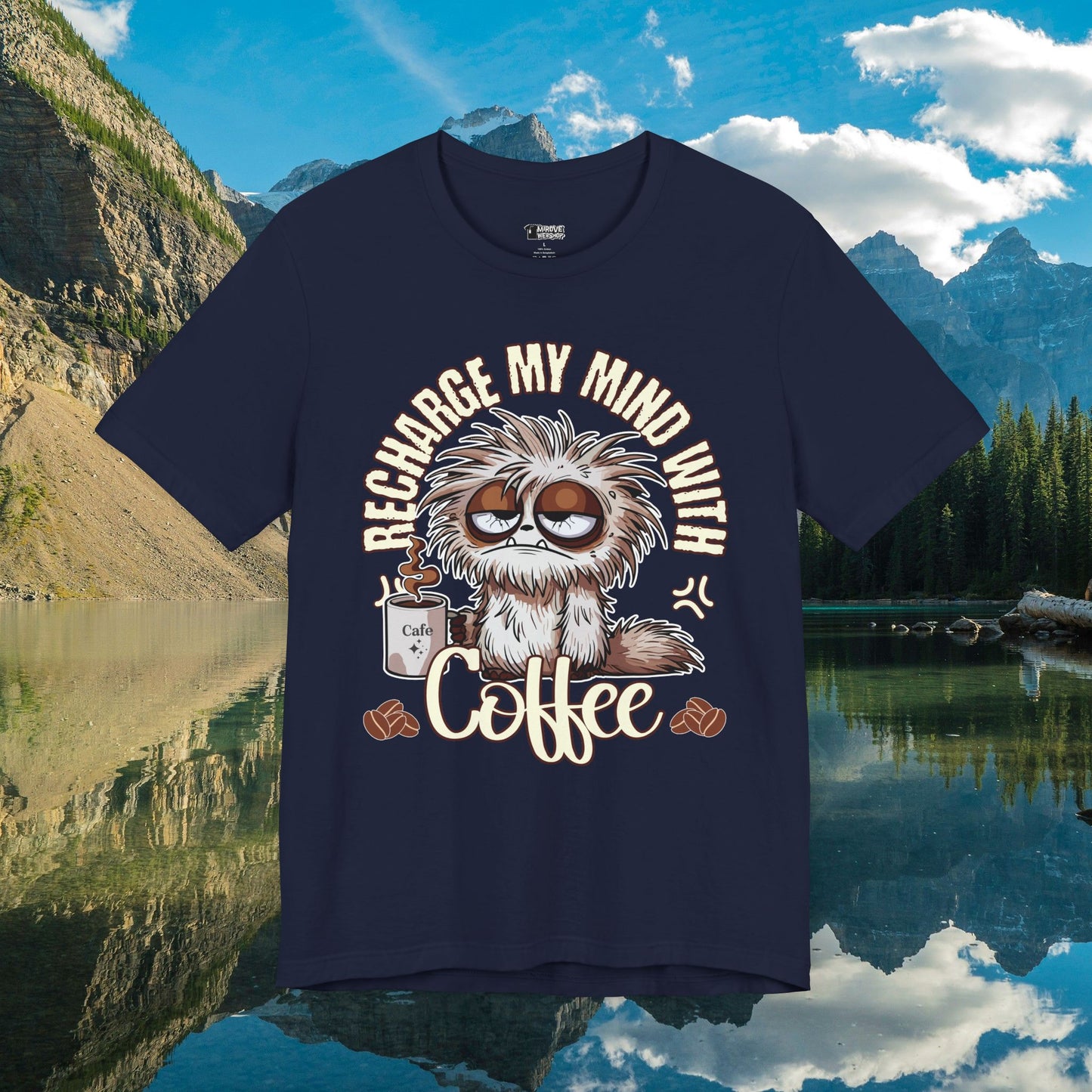 Recharge My Mind With Coffee T-Shirt