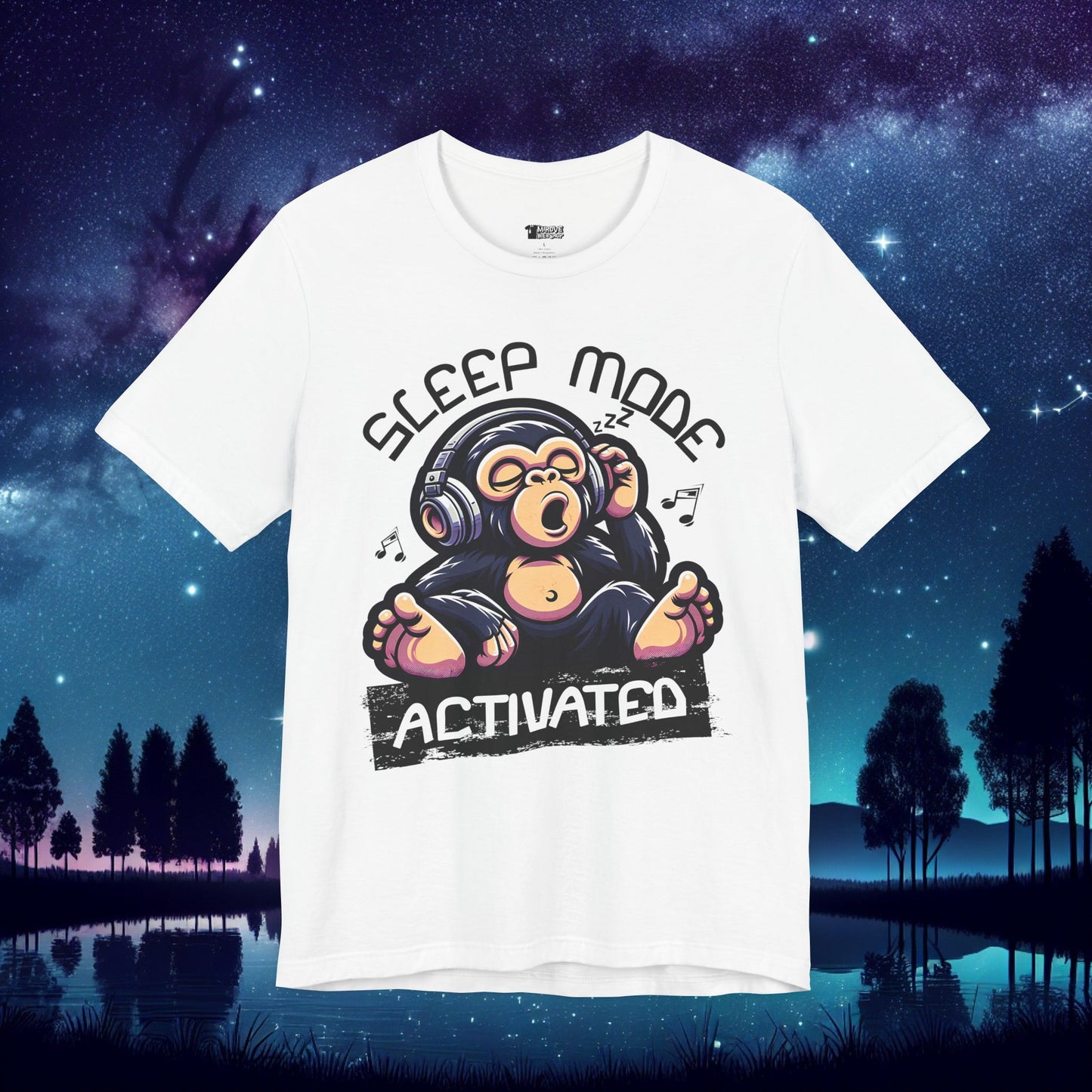 Musical Sleep Mode Activated T-Shirt